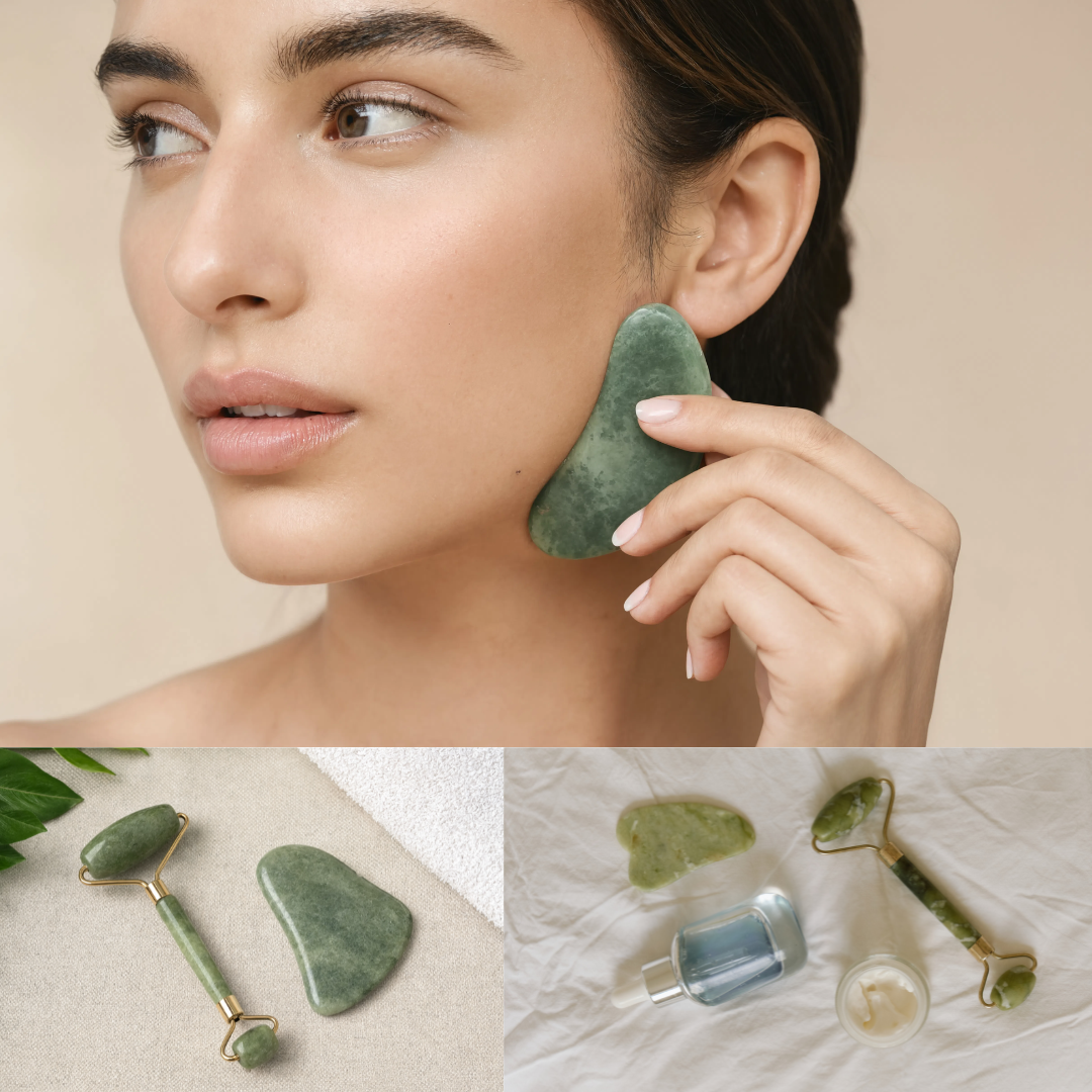 Masterclass rodillo de jade vs gua sha